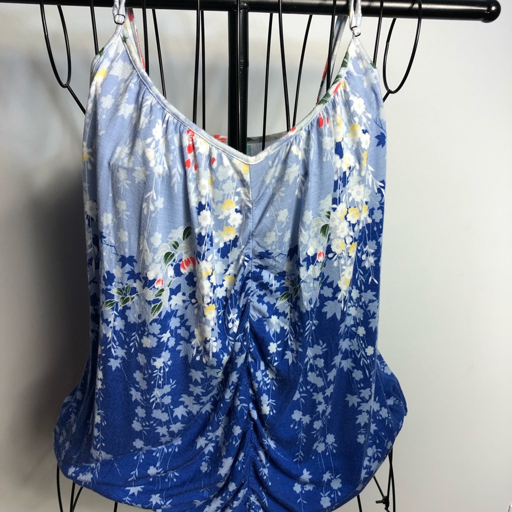 Free People Floral Print Tank